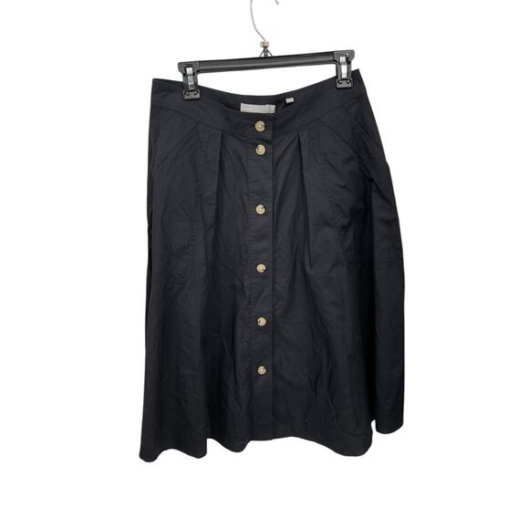 Vince Skirt Button Front Button In Coastal Size Medium